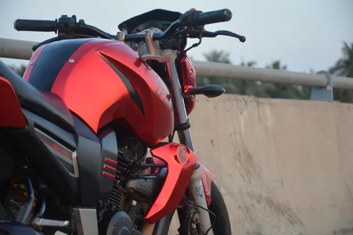 Yamaha FZ Red Chrome Edition
