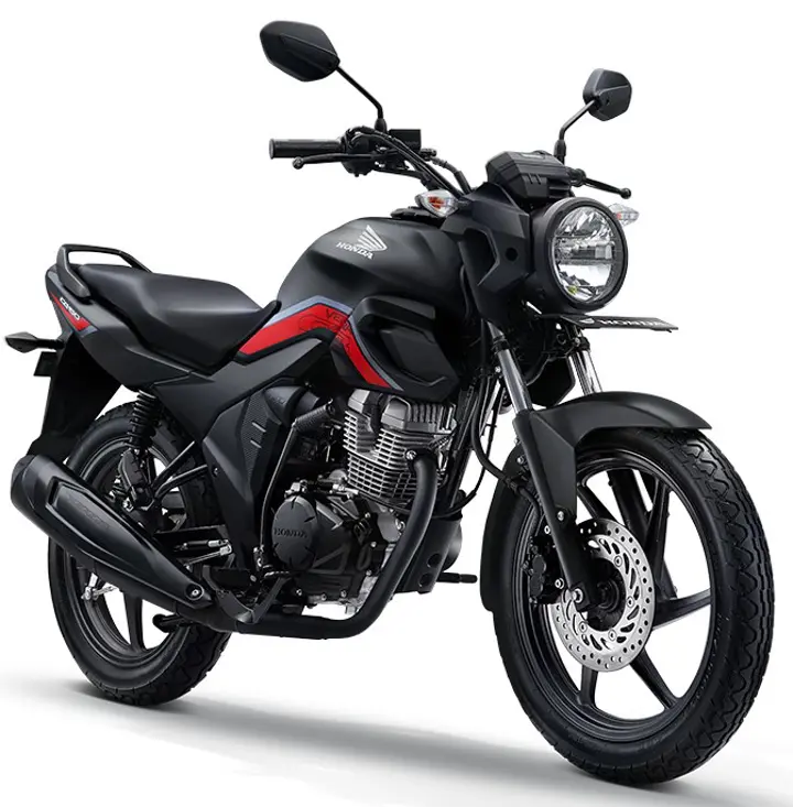 Honda CB150 Verza Front 3-Quarter View