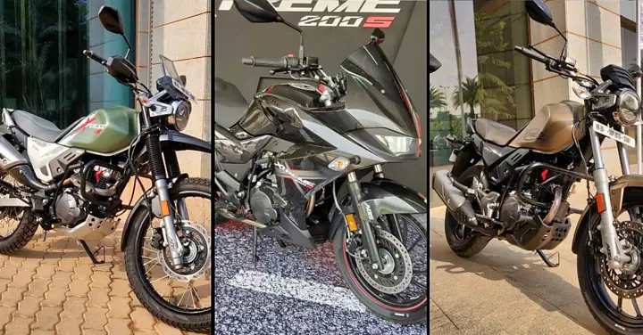 Hero MotoCorp Launches 3 New 200cc Bikes in India