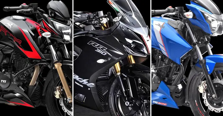Official Price List of 2019 TVS Apache ABS Motorcycles
