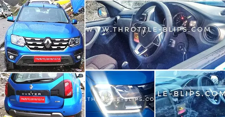 2020 Renault Duster SUV Exterior & Interior Leaked