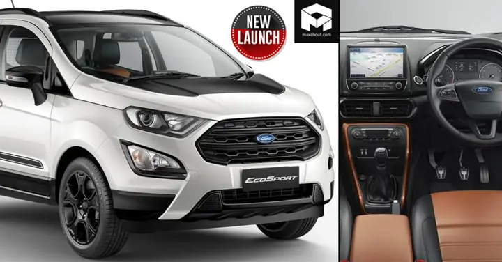 Ford EcoSport Thunder Launched in India @ INR 10.18 Lakh