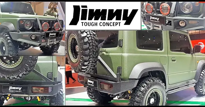Meet Suzuki Jimny Tough Concept with Komodo Extreme Off-Road Tyres
