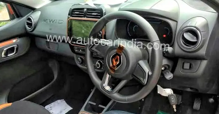 2020 Renault Kwid Interior Leaked Ahead of Launch in India