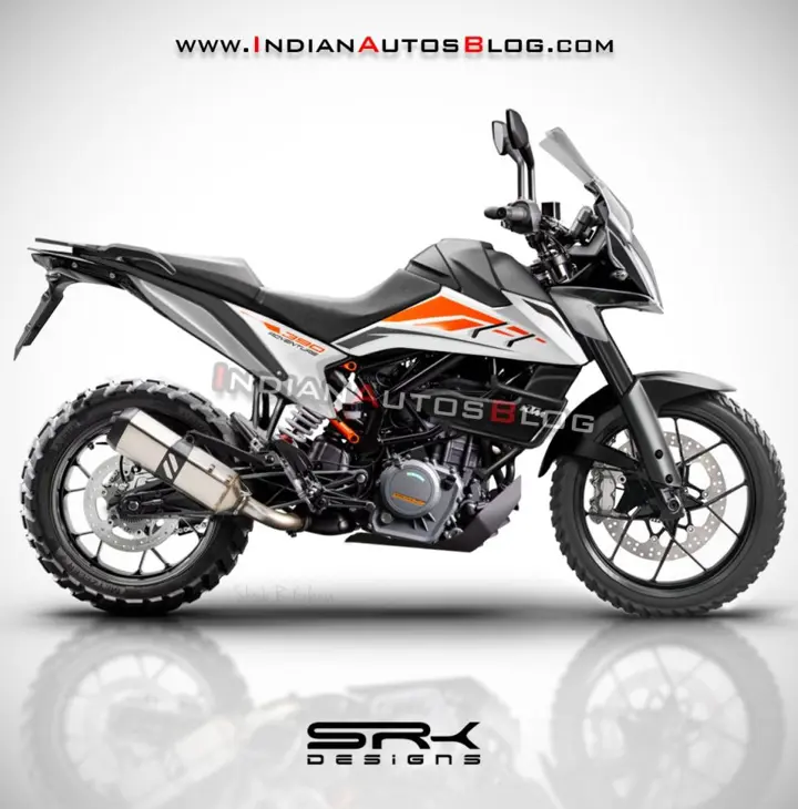 KTM 390 Adventure Rendered Image