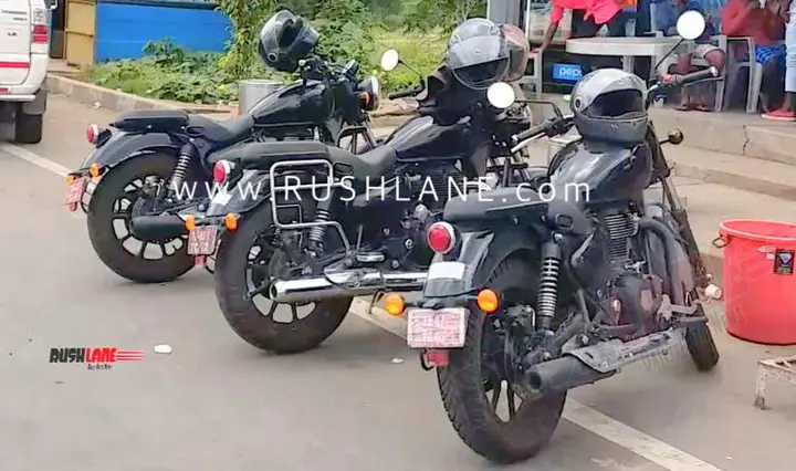 2020 Royal Enfield Thunderbird X Spotted