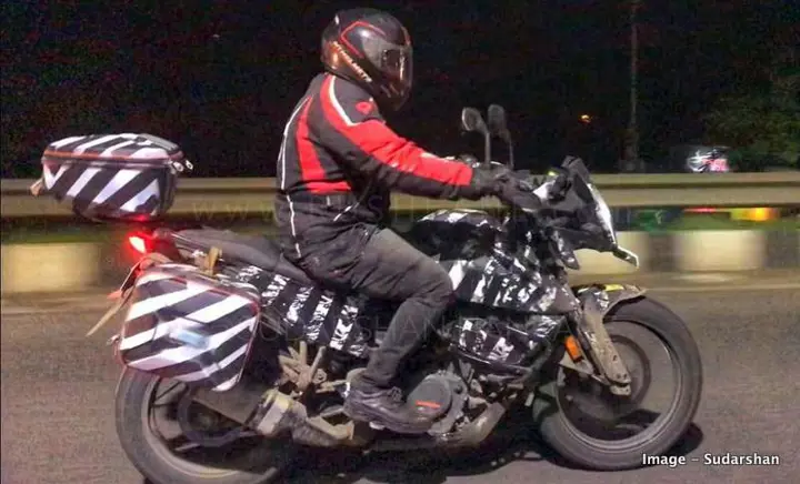 Accessorized KTM 390 Adventure Spotted