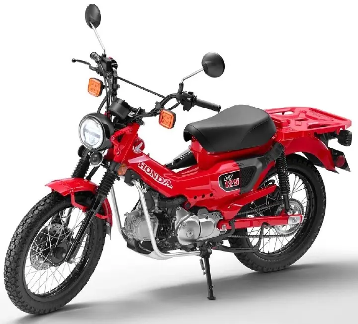 Honda CT125 Moped Concept Front 3-Quarter View