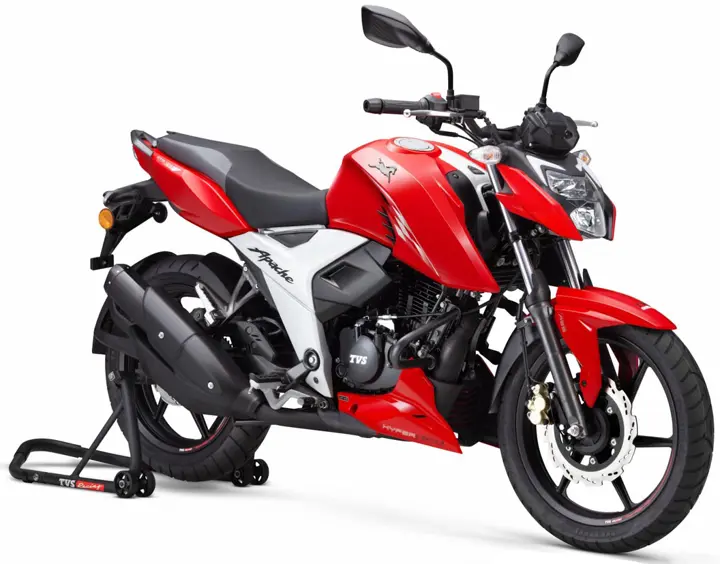 TVS Apache RTR 160 4V Power Torque Increased