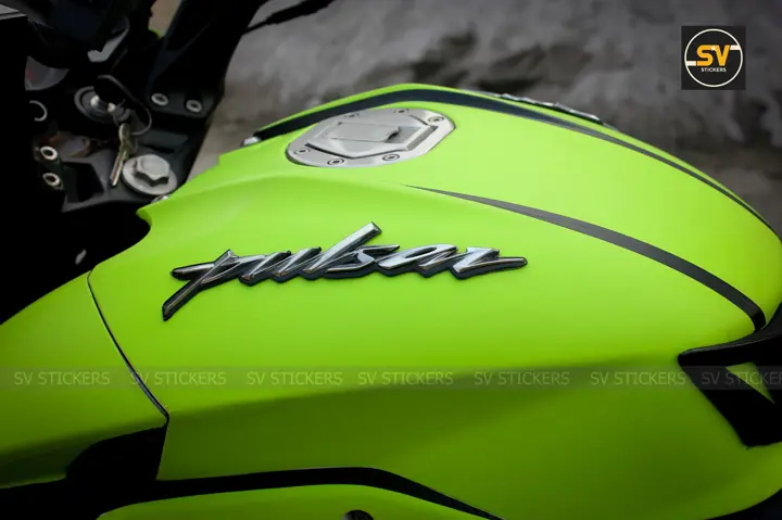 Fluorescent Green Bajaj Pulsar NS200 Streetfighter