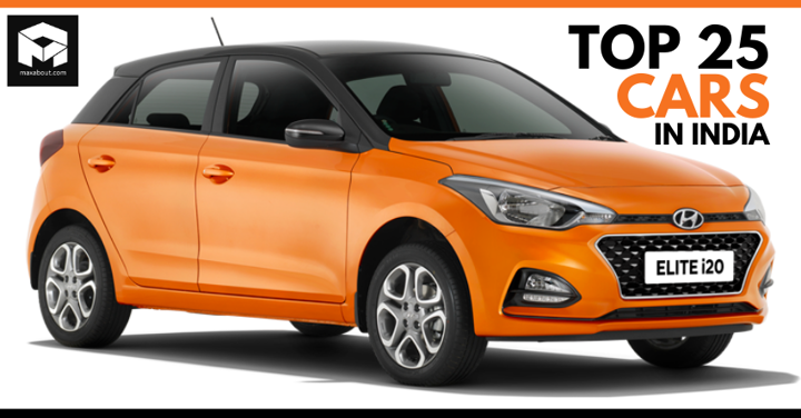 Top 25 Best-Selling Cars in India