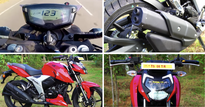 BS6 TVS Apache RTR 160 4V GTT Demo and Top Speed Video