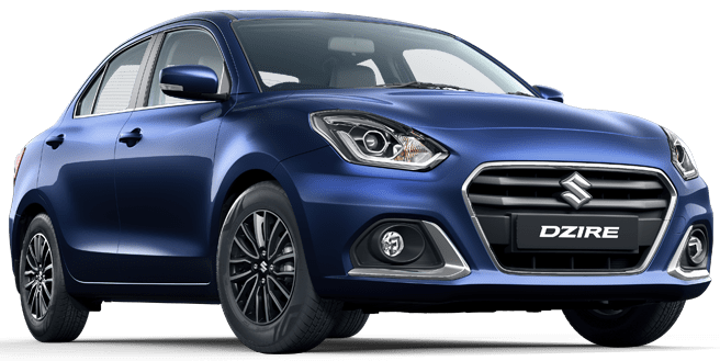 2021 Maruti Dzire Sedan Front 3-Quarter View