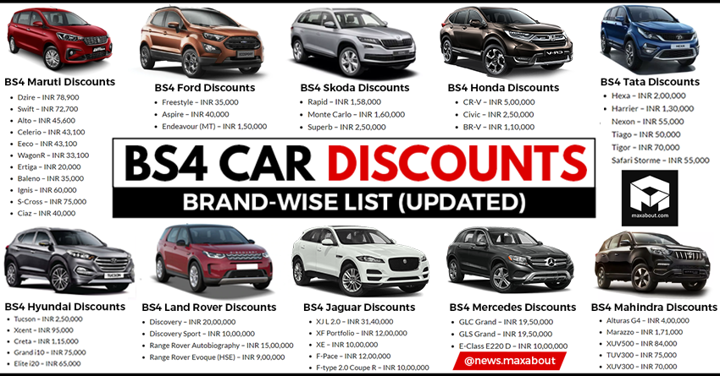 Complete List of BS4 Car Discounts [Deadline Extended]