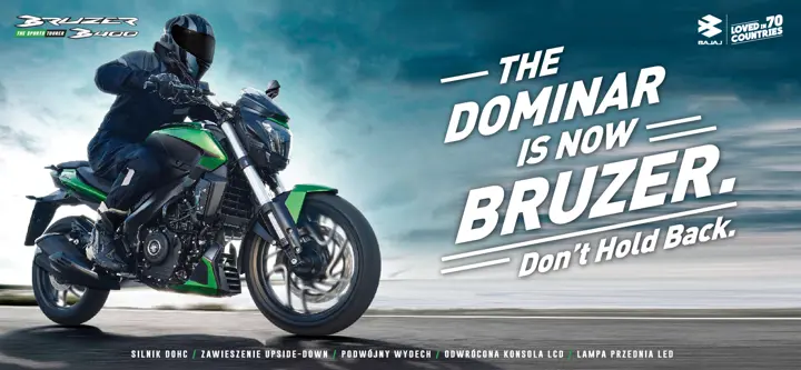 Bajaj Dominar D400 Bruzer B400