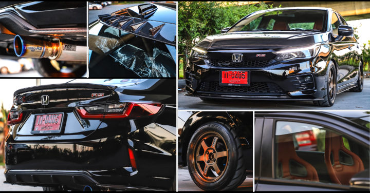 Meet All-Black 2020 Honda City RS Turbo by JTC Titanium