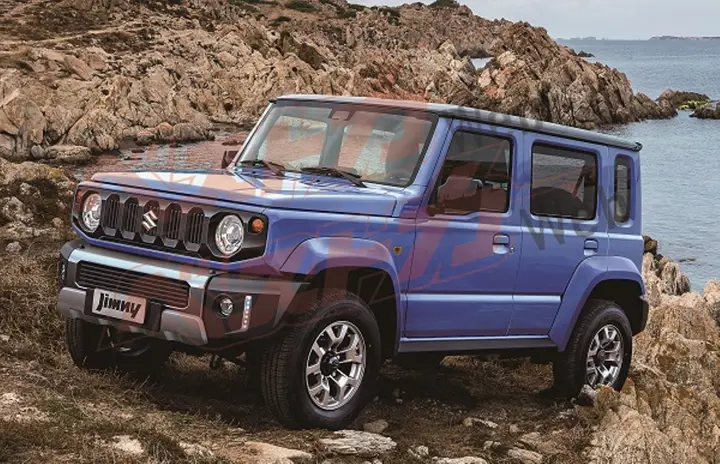 5-Door Maruti Suzuki Jimny Front 3-Quarter