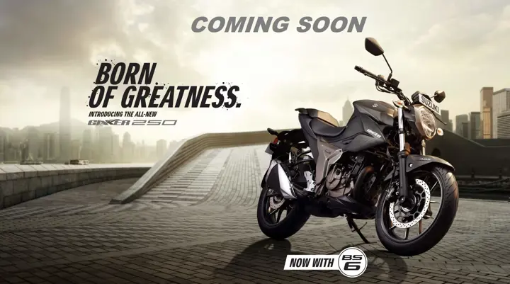 Suzuki Gixxer 250 Teased