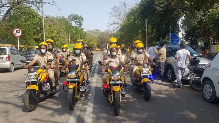 COVID-19 Patrol Motorcycles