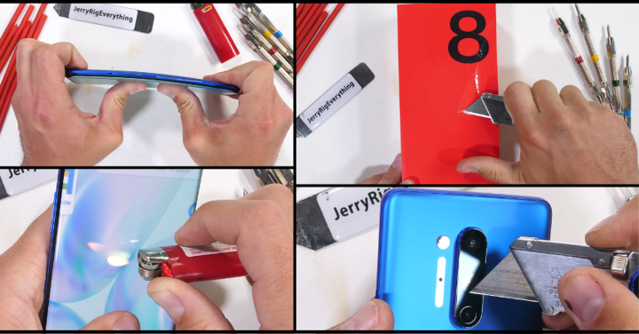Video: OnePlus 8 Pro Durability Test by JerryRigEverything