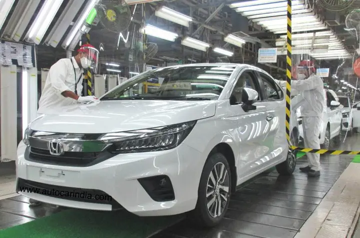 New City Sedan Production Begins