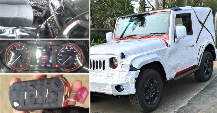 New-Gen Mahindra Thar India Launch Around Diwali 2020