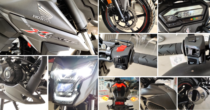 BS6 Honda XBlade 160 Walkaround Video by MRD Vlogs