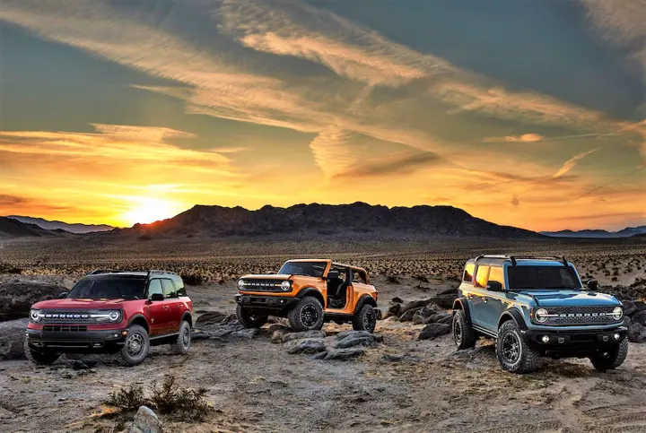 Ford Bronco SUV Officially Unveiled