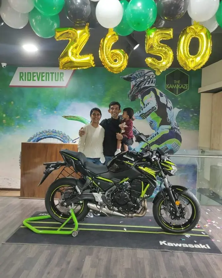 India's 1st MY2021 Kawasaki Z650