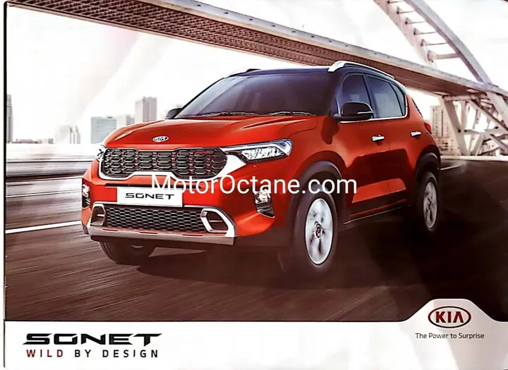 Kia Sonet Brochure Leaked