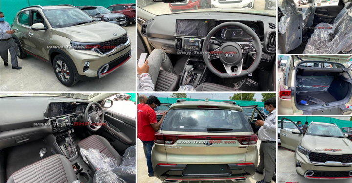 Live Photos: Kia Sonet SUV Starts Reaching Dealerships