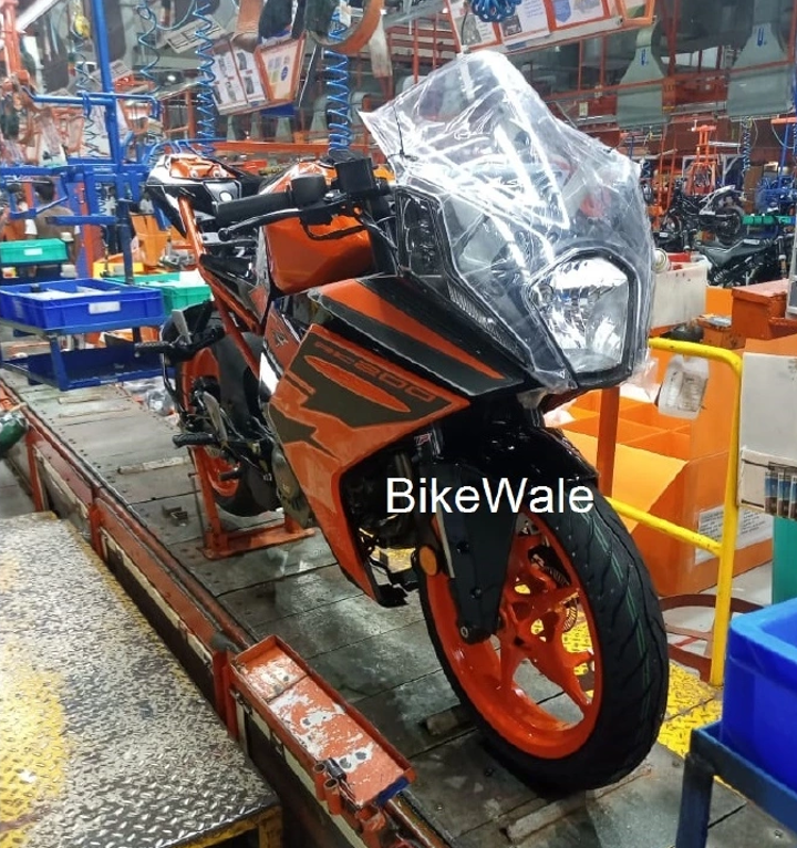 New KTM RC 200