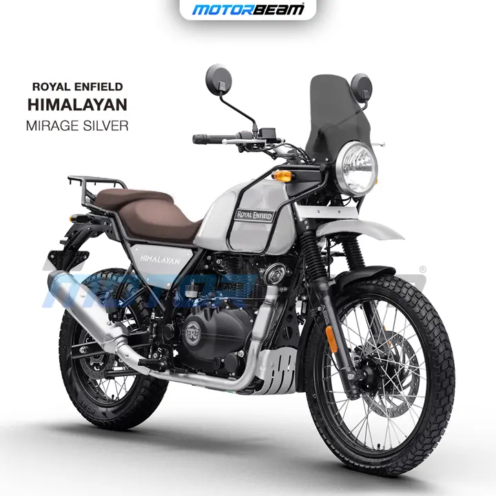 2021 Royal Enfield Himalayan in Mirage Silver Colour