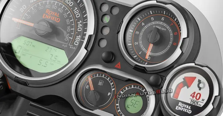 2021 Royal Enfield Himalayan Tripper Navigation