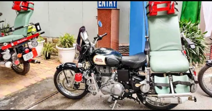 Rakshita: A Royal Enfield Classic 350 Ambulance