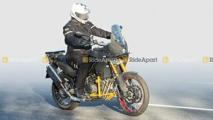 Aprilia Tuareg 660 Spotted Testing Again