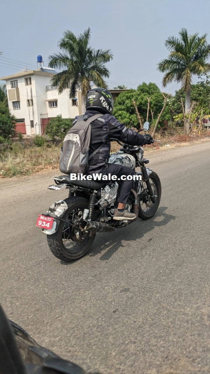 Jawa Forty Two Scrambler Spotted