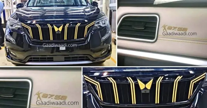 Mahindra XUV700 Javelin Edition Spotted