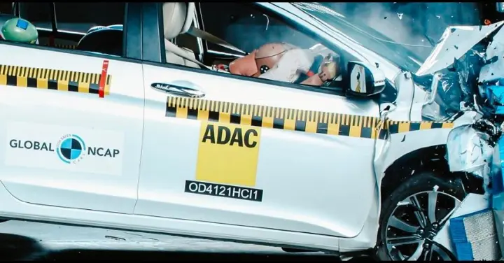 Honda City Gets 4-Star Safety Rating in GNCAP Crash Test