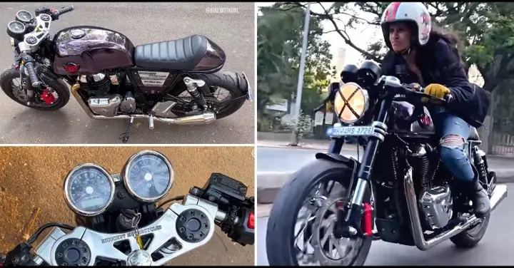 Meet 865cc Royal Enfield Motorcycle – Modification Cost Rs 4.50 Lakh