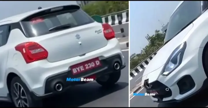 Suzuki Swift Sport Spotted Again; Under Extensive ARAI Testing
