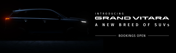 Maruti Suzuki Grand Vitara SUV Bookings Open in India At Rs 11,000