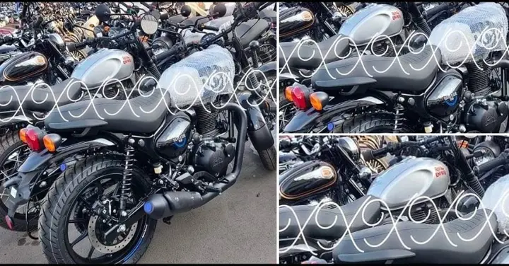 Undisguised Royal Enfield Hunter 350 Spotted At A Dealership