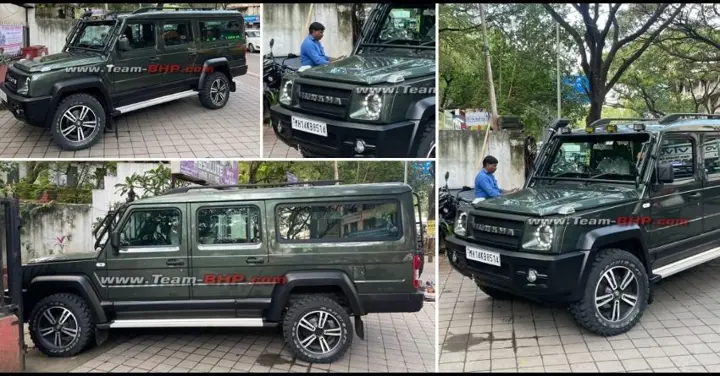 13-Seater Force Gurkha Spied in Production Ready Guise