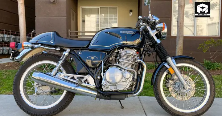 Honda GB500 Side View 