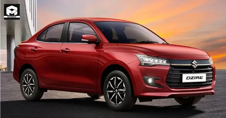 Maruti Dzire VXI Front 3-Quarter View