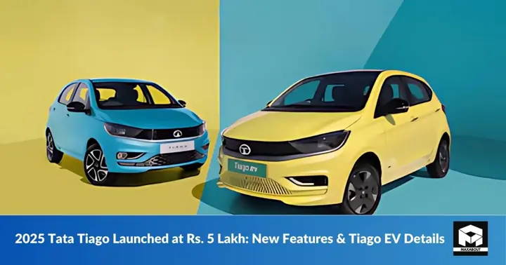 2025 Tata Tiago Launched at Rs. 5 Lakh: New Features & Tiago EV Details