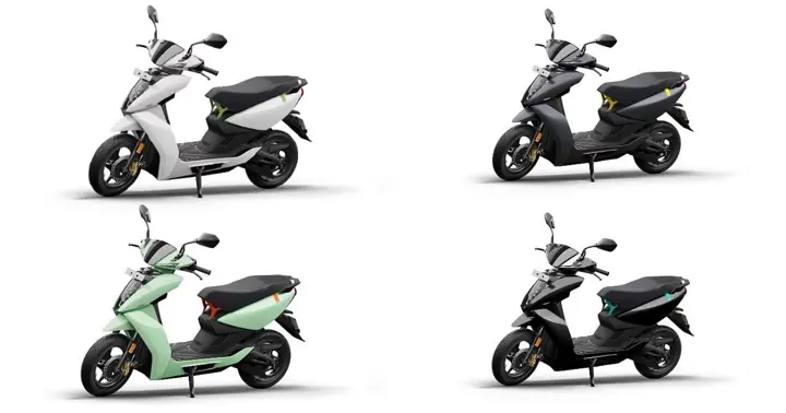 Ather 450 X Varients