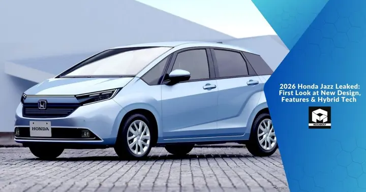 2026 Honda Jazz Leaked: First Look at New Design, Features & Hybrid Tech