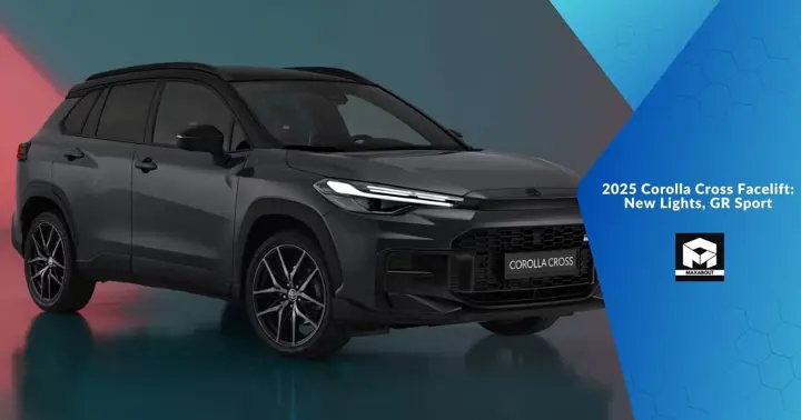 2025 Corolla Cross Facelift: New Lights, GR Sport